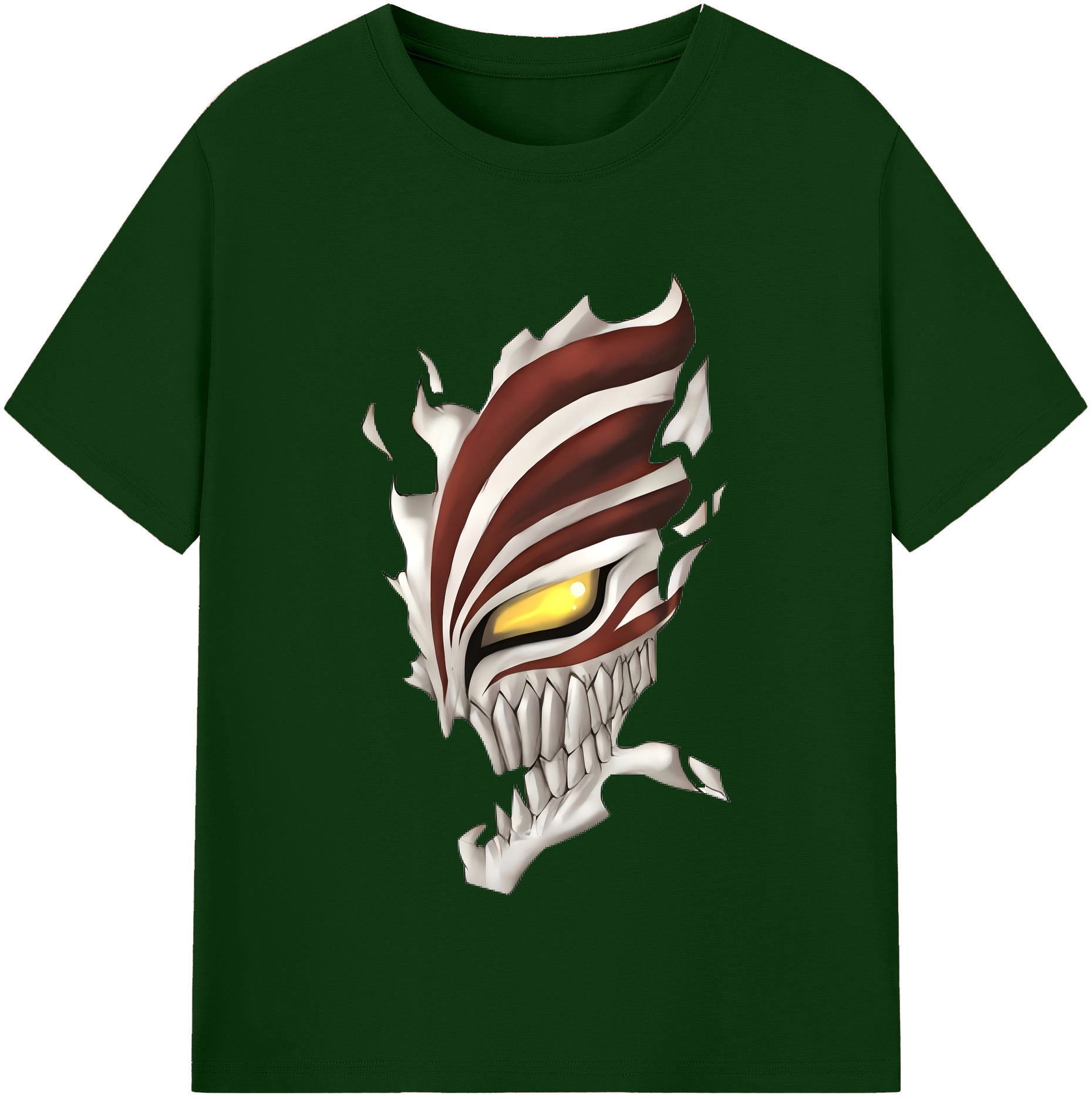 （画像用） ブリーチ 黒崎一護（くろさき いちご）BLEACH Kurosaki Ichigo 綿100％半袖Tシャツ（フロントプリント）
